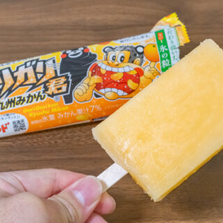 【今年も発売！】ガリガリ君 九州みかんがさっぱりしていて美味しいぞ！